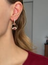 Xuping Göz Küpe (pembe taşlı)