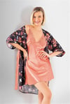 Arias Closet 2li Sabahlık Takımı Somon
