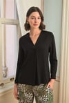 Arias Closet Çiçek Yaprak ve Etnik Desenli Uzun Kollu Pijama Takımı