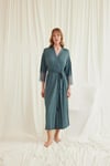 Arias Closet Dantelli ve Kuşaklı Sabahlık
