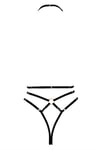 Arias Closet Göğüs Detaylı Fantezi Siyah Harness