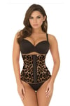 Arias Closet Leopar MI 9161 Terletici Agraflı Bel Korse