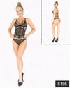 Arias Closet Simli Dantel Büstiyer Takım
