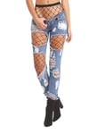 Arias Closet Siyah Fileli Külotlu Çorap