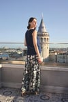 Arias Closet Yaprak Desenli ve Dantelli 3'lü Pijama Takımı