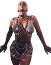 Arias Closet Zincir Detaylı Fantezi Harness Aksesuar