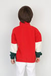 Full Polar Kumaş Yarım Fermuarlı Garnili Erkek Çocuk Günlük Sweatshirt