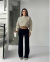 Kadın Modern Siyah Pantolon