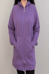Oversize Mor Hırka