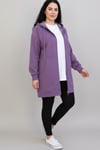 Oversize Mor Hırka