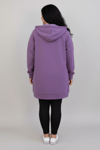 Oversize Mor Hırka
