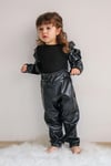 Pantolonu Kemerli Deri Günlük Kız Çocuk Takım