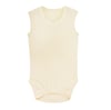 Sema Baby Jakarlı Askılı Badi (Body) - Krem 0-6 Ay
