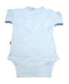 Sema Baby Uzun Kol Kaşkorse Badi (Body) - Mavi  6-12 Ay