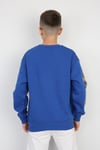 Üç İplik Şardonlu Baskılı Kanguru Cepli Erkek Çocuk Günlük Sweatshirt