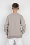 Üç İplik Şardonlu Baskılı Kanguru Cepli Erkek Çocuk Günlük Sweatshirt