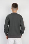 Üç İplik Şardonlu Baskılı Kanguru Cepli Erkek Çocuk Günlük Sweatshirt