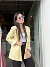 Blazer Ceket-Sarı