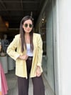 Blazer Ceket-Sarı