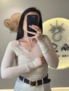 Dantelli Kaşmir Bluz