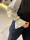 Kolları Gömlek Detaylı Blazer Ceket