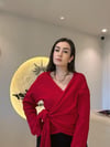 Kruvaze Bağlamalı Kazak