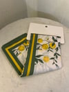 Limon Desenli Bandana