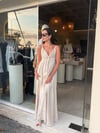 Şerit Gipe Detaylı Elbise