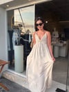 Şerit Gipe Detaylı Elbise