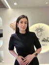 Siyah Vatkalı Tişört