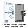 STAROZON - iPhone 12 Pro Max Sensörlü Diagnostic ULTRA-SOFT Ekran Panel