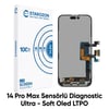 STAROZON - iPhone 14 Pro Max Sensörlü Diagnostic ULTRA-SOFT Ekran Panel