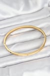 316L Çelik Gold Renk 65 mm İnce Kadın Kelepçe Bileklik