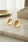 316L Çelik Gold Renk Ters Bombe Model Küpe