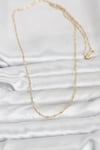 CM 14K Gold Renk Burgu Model 60 cm Kadın Kolye