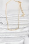 CM 14K Gold Renk Burgu Zincirli 60 cm Kadın Kolye