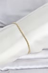 CM 14K Gold Renk Burgulu Zincir Model Kadın Bileklik