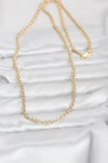 CM 14K Gold Renk Halka Zincir Model 60 cm Kadın Kolye