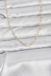 CM 14K Gold Renk Kalp Zincirli 60 cm Kadın Kolye
