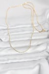 CM 14K Gold Renk Parçalı Topçuk Model 60 cm Kadın Kolye