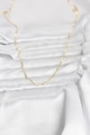 CM 14K Gold Renk Yassı Zincir Model 60 cm Kadın Kolye