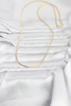 CM 14K Gold Renk Yassı Zincir Model 60 cm Kadın Kolye