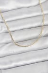 CM 14K Gold Renk Zincirli 60 cm Kadın Kolye