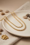 CM Burgu Zincir Model Gold Renk 50 cm Kadın Kolye