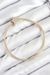 Pirinç Charm Zirkon Taşlı Yıldız Model Gold Renk Kadın Bileklik