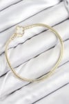 Pirinç Charm Zirkon Taşlı Yonca Model Gold Renk Kadın Bileklik