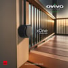 OVİVO xONE IP54 SIVA ÜSTÜ ANTRASİT(SİYAH) KAPAKLI TOPRAKLI PRİZ