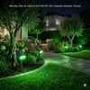 Solar Ayaklı Çim Kazık Bahçe Armatürü 10W IP65 (Yeşil Işık)