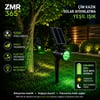 Solar Ayaklı Çim Kazık Bahçe Armatürü 10W IP65 (Yeşil Işık)