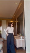 ORJİNAL MODEL LACİVERT PREMIUM PALAZZO PANTOLON